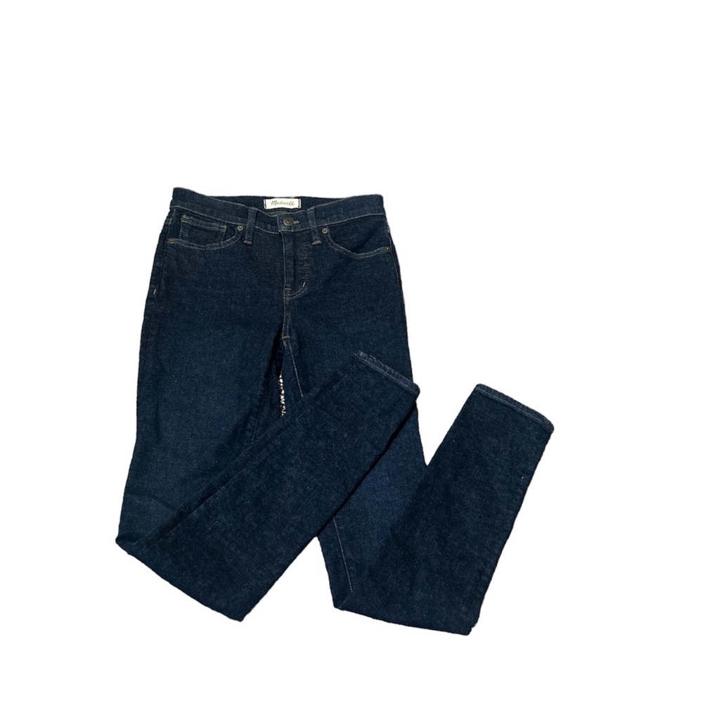 ✨✨Madewell Dark Wash Mid-Rise Skinny 25T Jeans